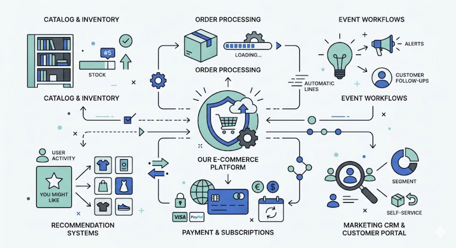 D2C platform architecture