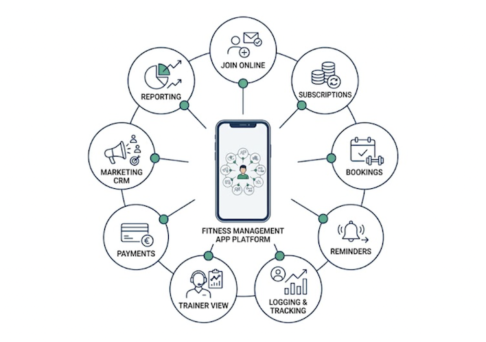 Gym management platform