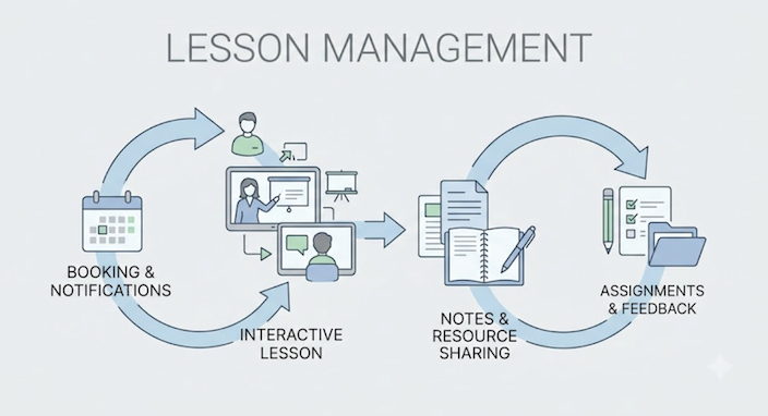 Lesson workflow