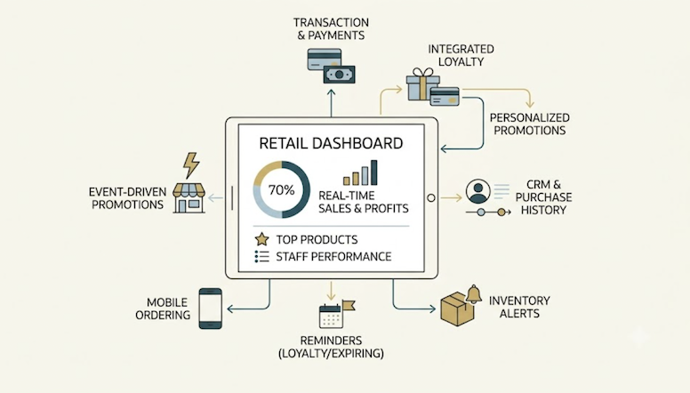 POS system management
