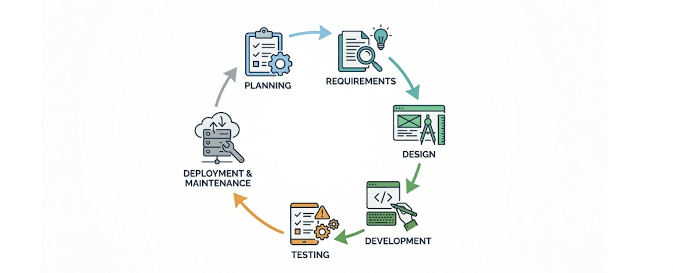 Product Engineering development illustration