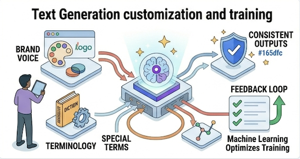 Text Generation customization and training
