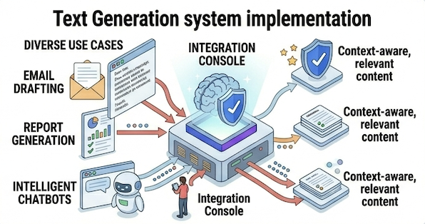 Text Generation system implementation