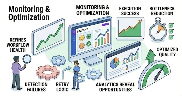 Workflow monitoring and optimization